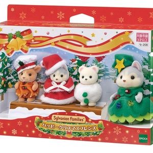 Calico Critters / Sylvanian Families Happy Christmas Friends